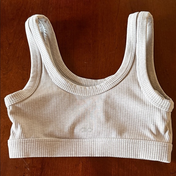 ALO Yoga Gray Sports Bra - Picture 5 of 6